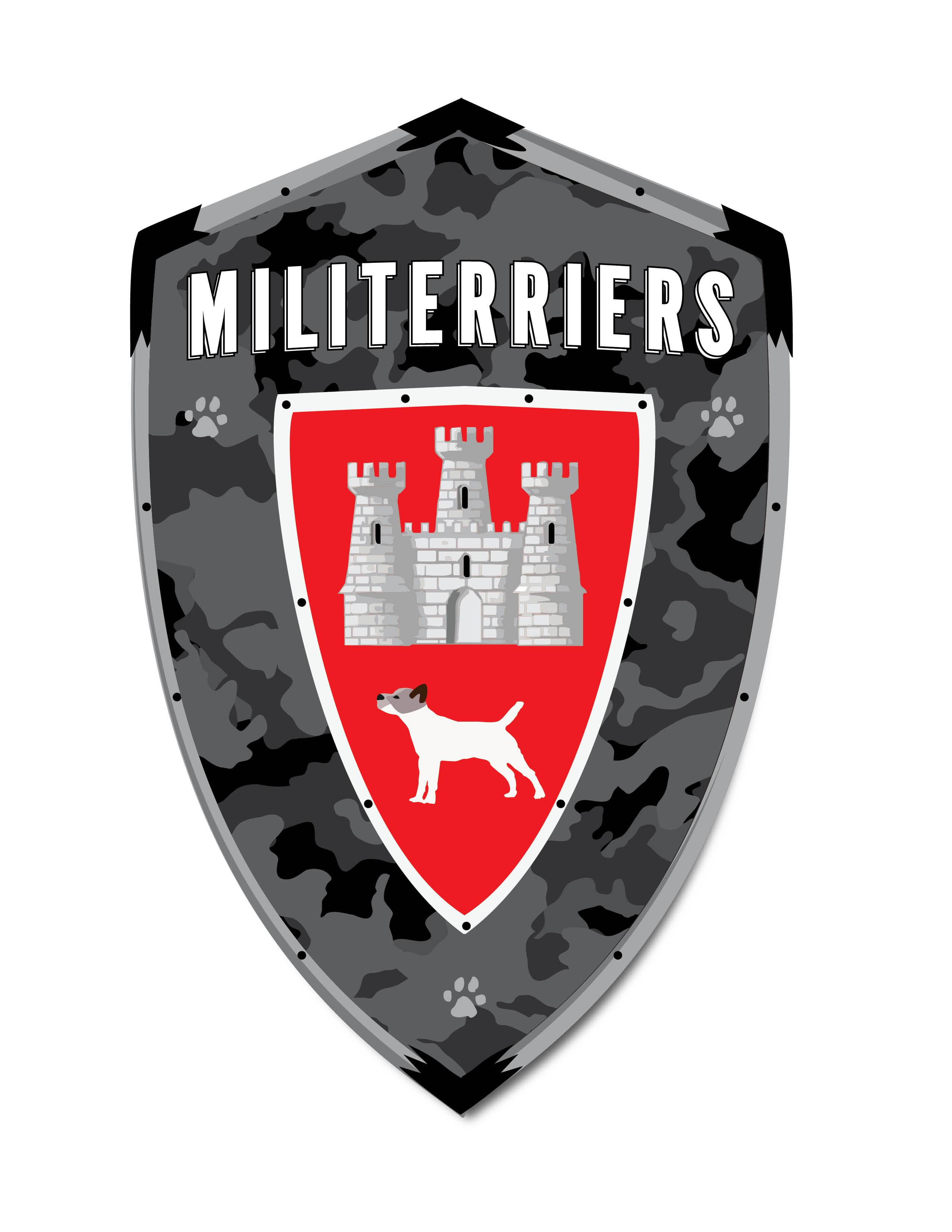 Logo for Militerriers, a bedbug detection service in Columbus Ohio